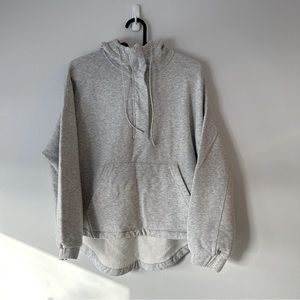 Knix Good to Go Oversized Hoodie - S Grey Heather